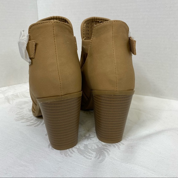 Top Moda Heel Bootie Boots Women's Size 8 - Picture 4 of 9